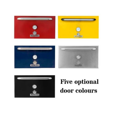 5 colour options for door