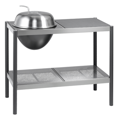 Front view of Martinsen Kitchen in Stainless Steel
