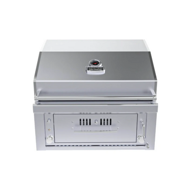 Front view of Sunstone 30″ Gas Hybrid Single Zone Grill