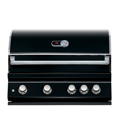 Whistler Burford Black Silk Built-In 4 Gas Burner and Weather Proof Cover