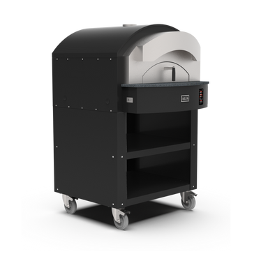 Side view of Alfa Forni Zeno 6 pizza oven