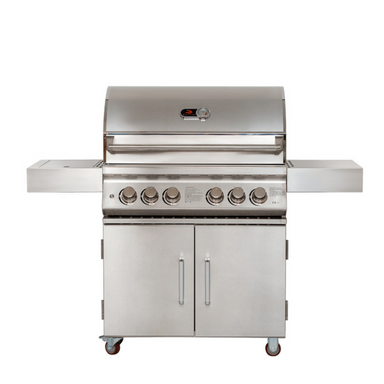 front view of Whistler Bibury 4 + Side burner Gas BBQ