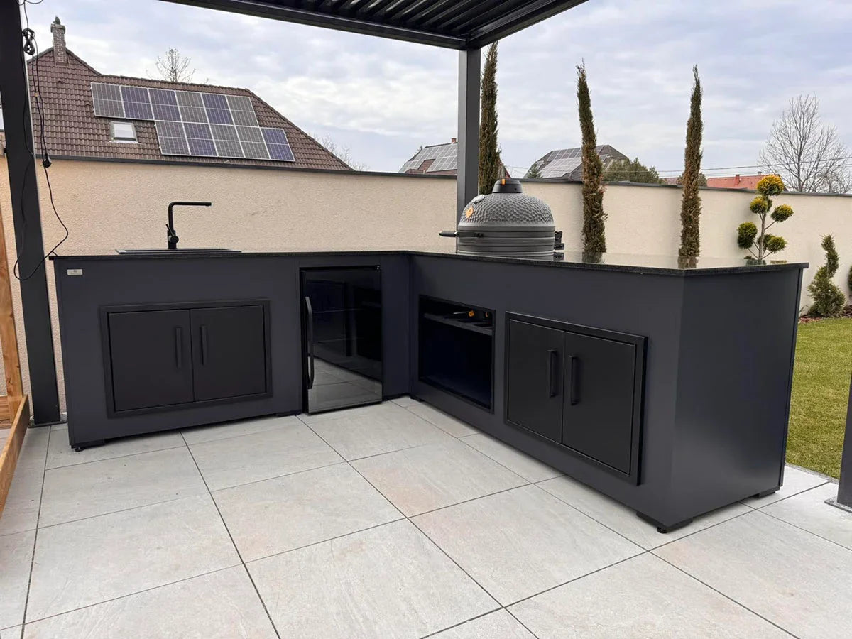 Guide To L Shaped Outdoor Kitchens: Design & Planning 2026