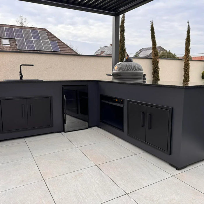 Guide To L Shaped Outdoor Kitchens: Design & Planning 2026