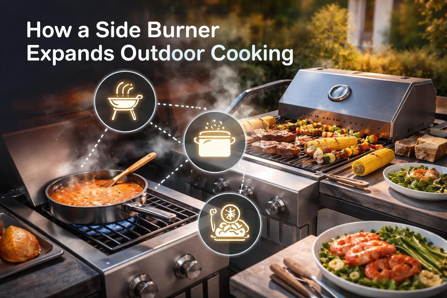 Outdoor Kitchen Side Burner: The Complete Guide