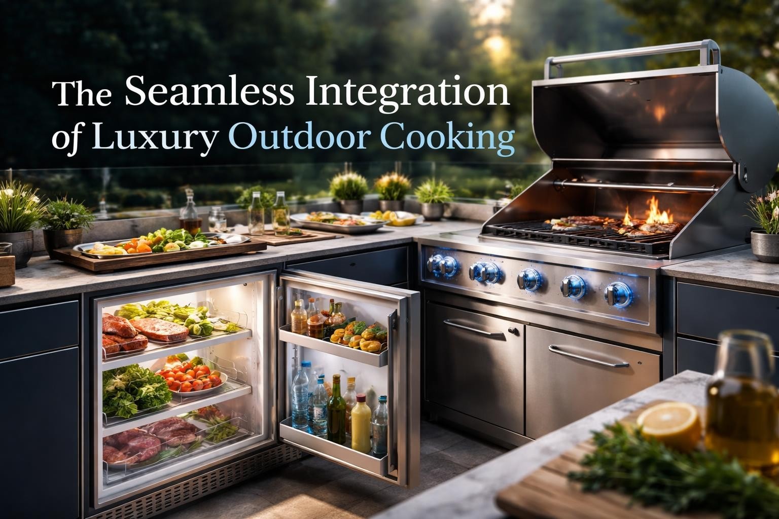 Outdoor Gas Grill with Refrigerator: A Complete Guide