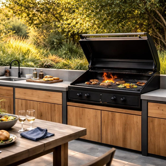 Charcoal Outdoor Kitchen: Design & Benefits Guide