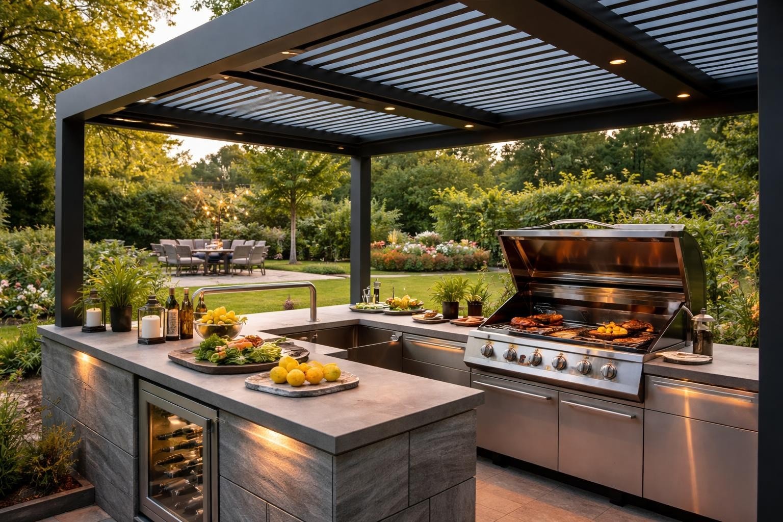 Outdoor Kitchen Ideas UK: Luxury Design Guide 2026