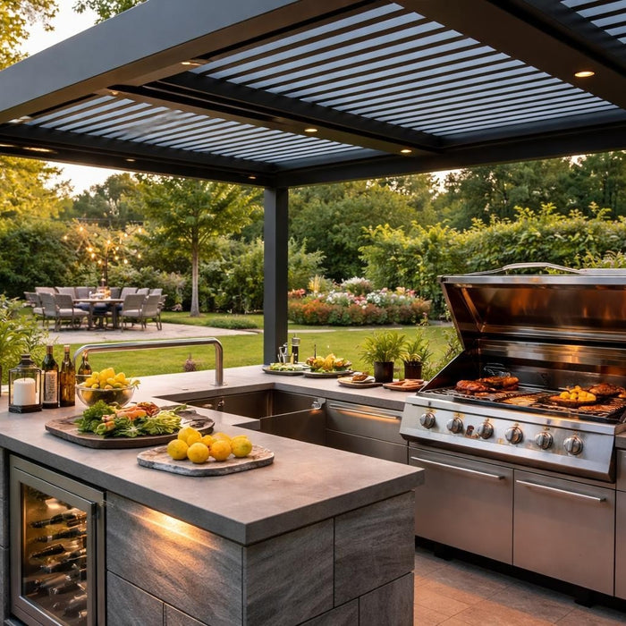 Outdoor Kitchen Ideas UK: Luxury Design Guide 2026