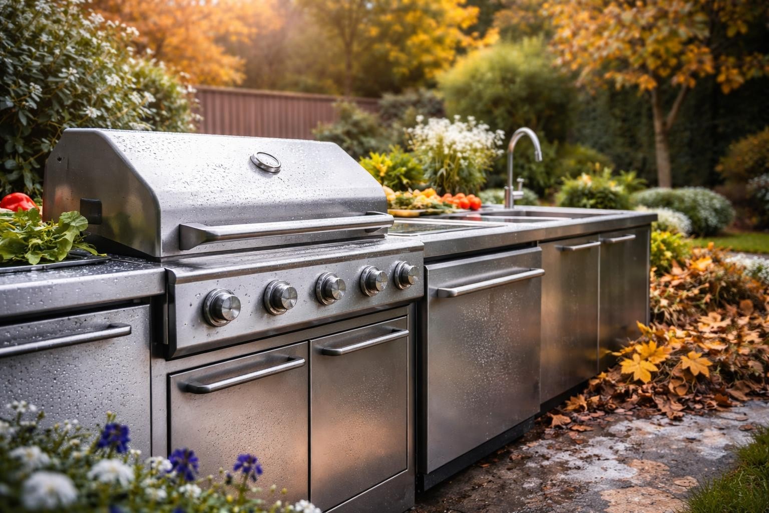 Stainless Outdoor Kitchen: Design, Durability & Luxury