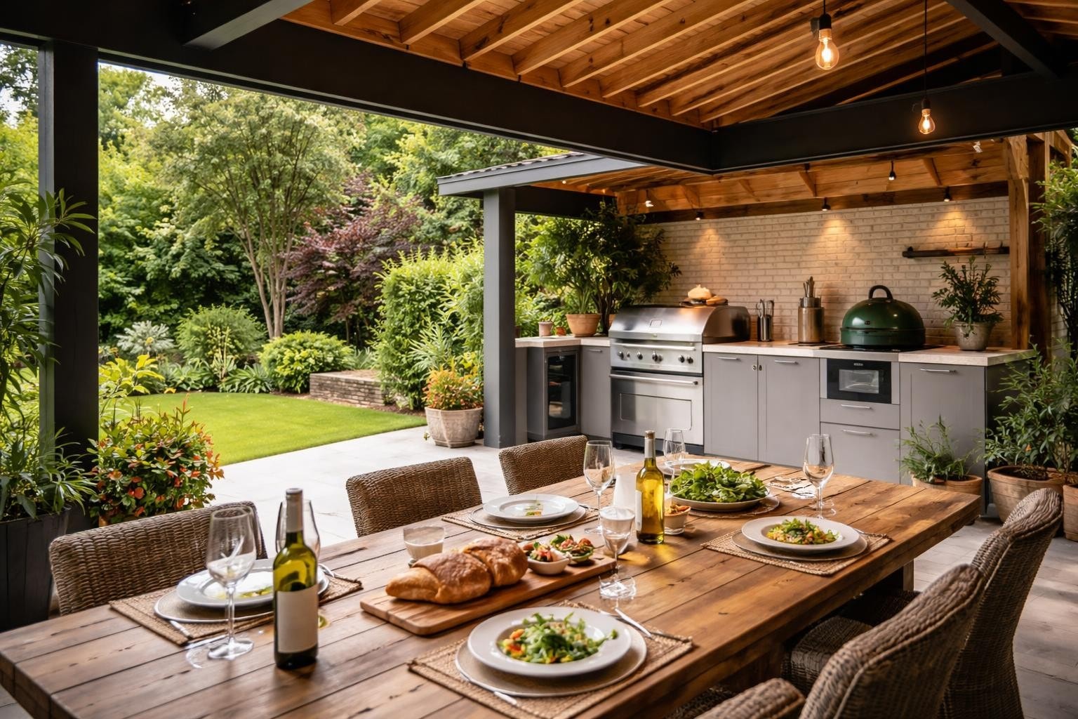 Outdoor Covered Kitchens: A Complete Design Guide