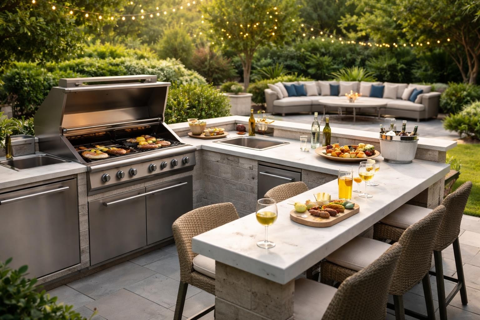 Outdoor Grill and Bar: Luxury Design Guide 2026