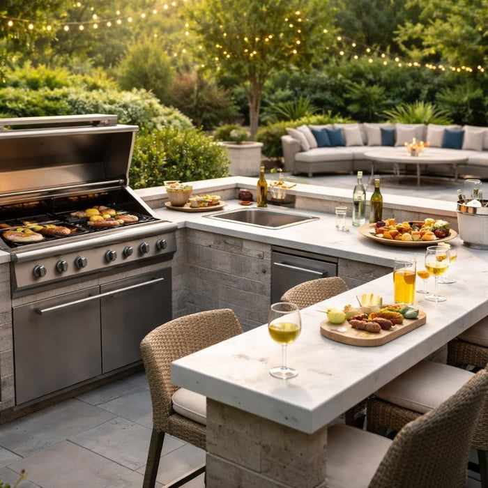 Outdoor Grill and Bar: Luxury Design Guide 2026
