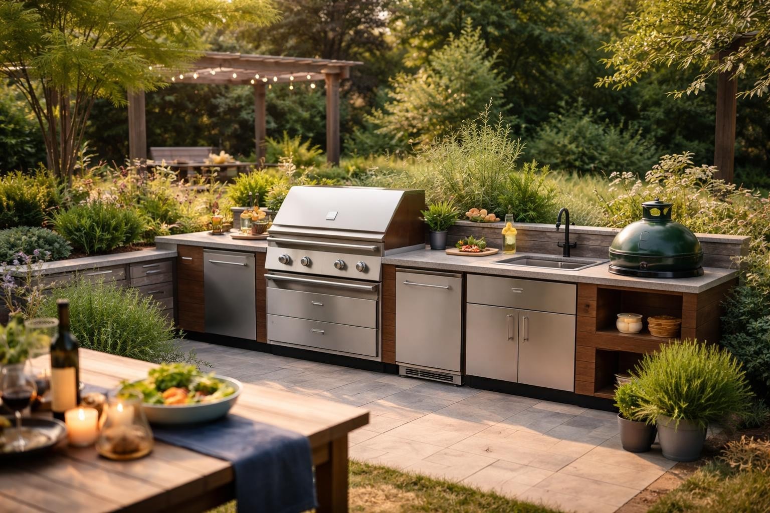 Built In Outdoor Kitchen: Design, Benefits & Installation