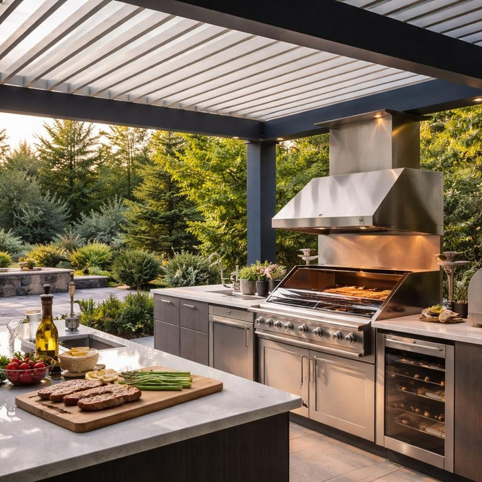 Barbecue Roof Ideas: Luxury Covered Outdoor Cooking Spaces