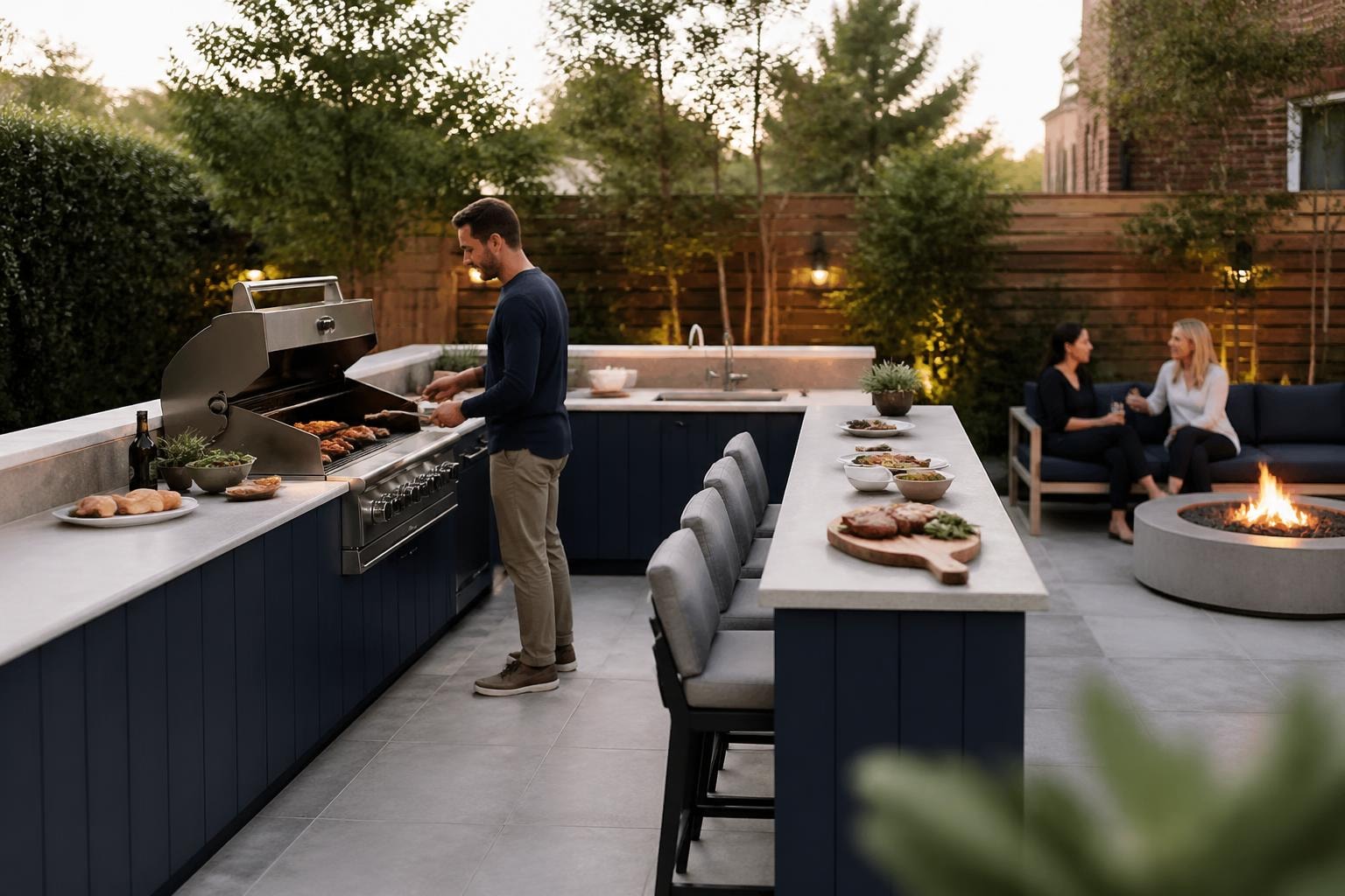 Outdoor Kitchen L Shape: Complete Design Guide 2026