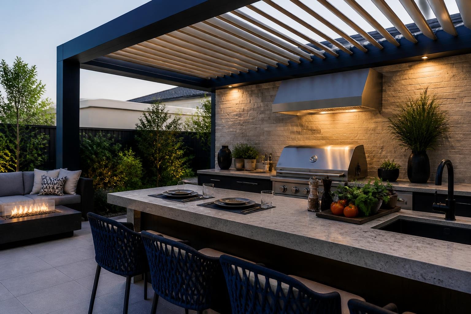 Pergola with Barbecue: Design, Safety & Luxury Ideas