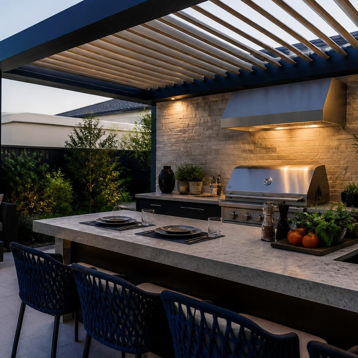 Pergola with Barbecue: Design, Safety & Luxury Ideas