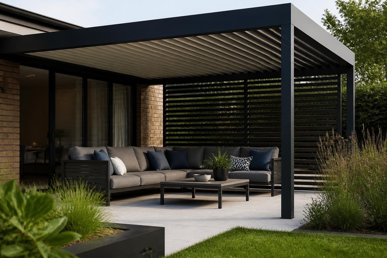 Outdoor Pergola with Roof: Design Guide for 2026