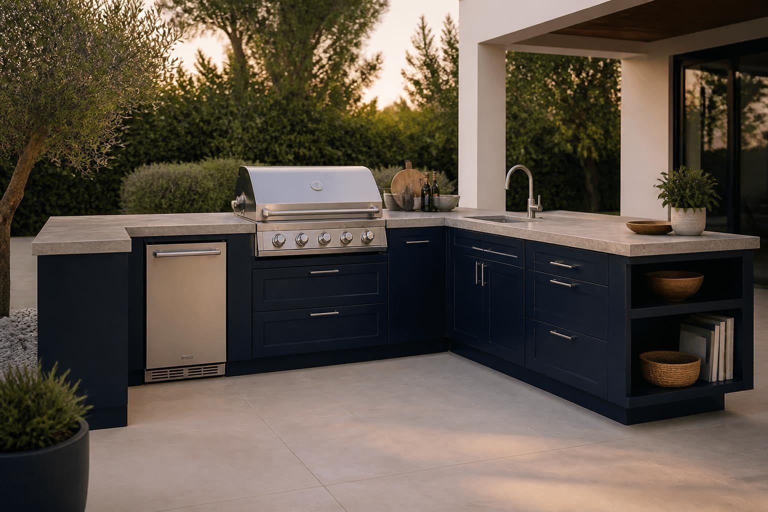 Outdoor Cooking Station Design Guide | Luxury UK Solutions