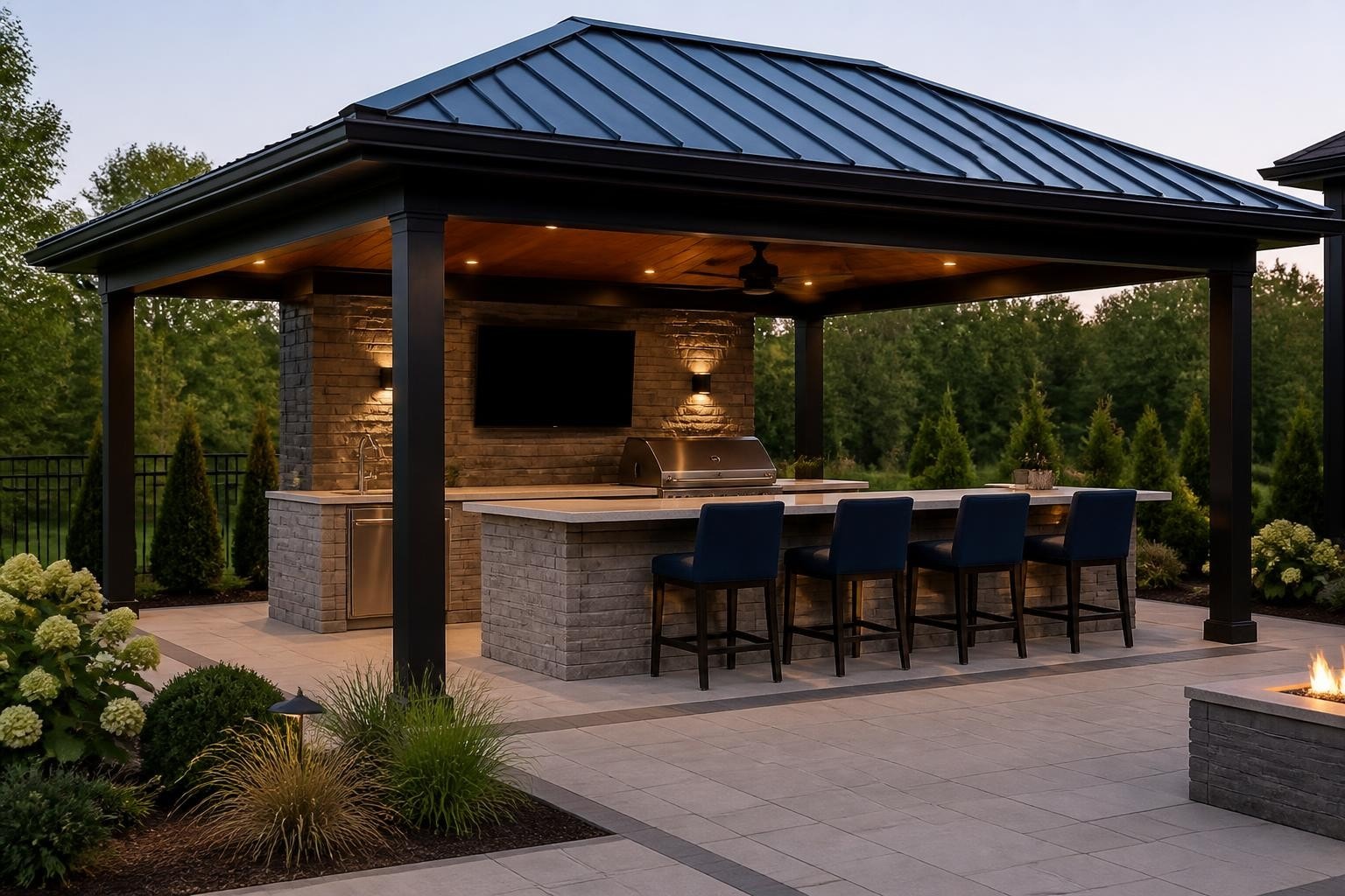 Metal Roof Gazebo: The Luxury Garden Design Guide 2026