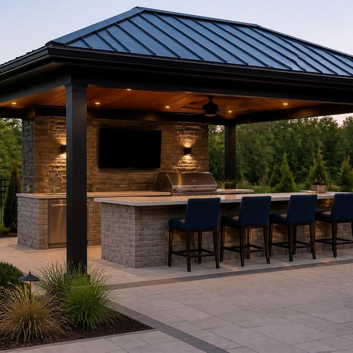 Metal Roof Gazebo: The Luxury Garden Design Guide 2026
