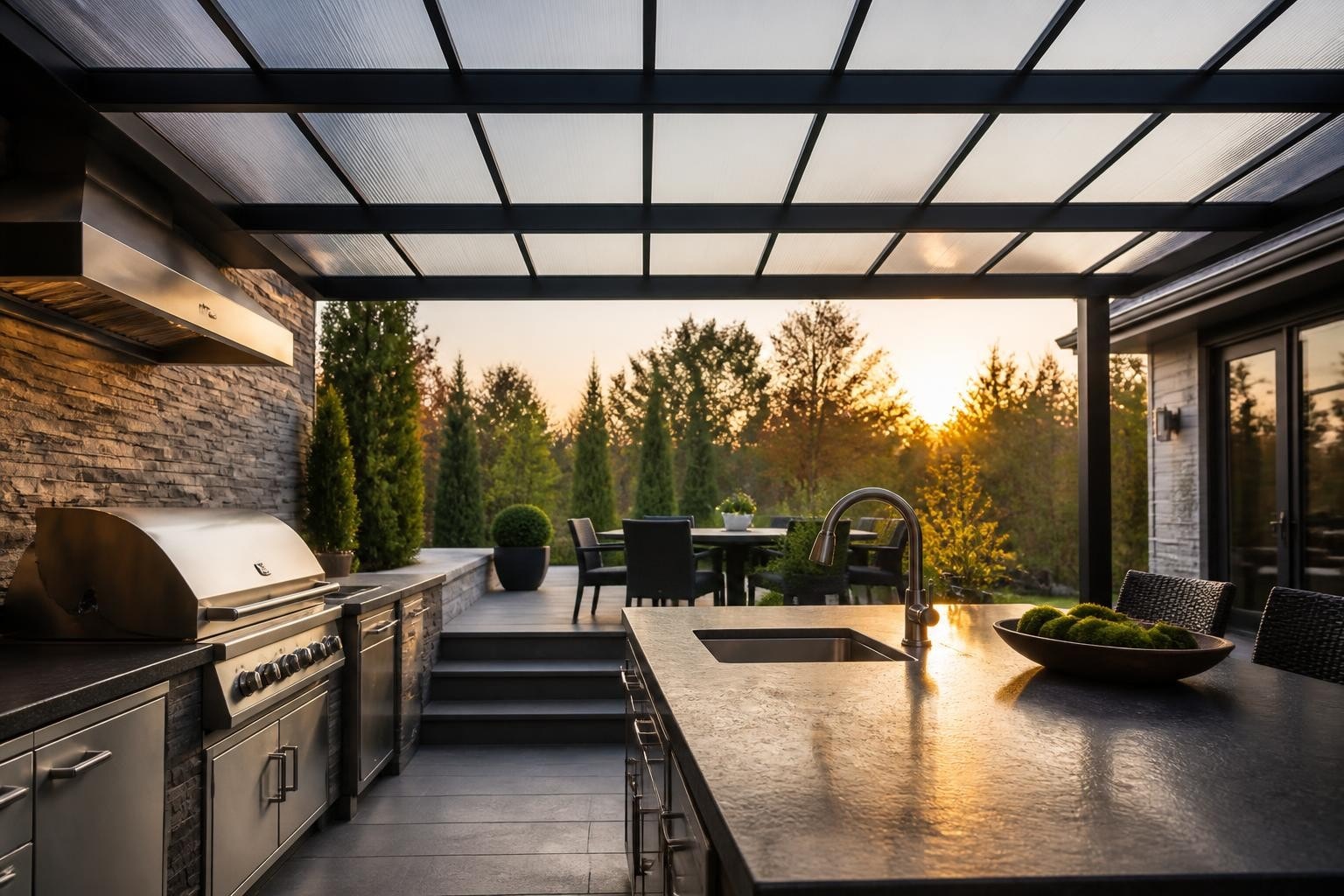 Polycarbonate Pergola Roof: Design & Installation Guide