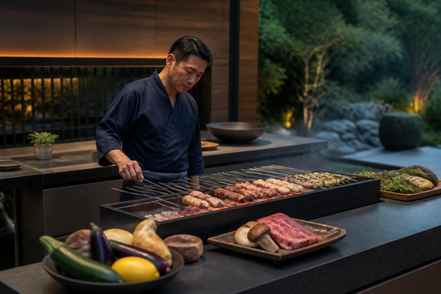 Robata: The Japanese Grilling Technique for Luxury Kitchens
