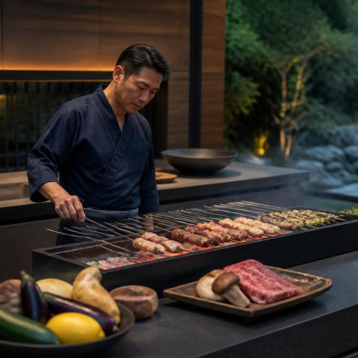Robata: The Japanese Grilling Technique for Luxury Kitchens