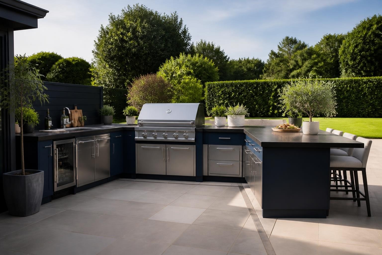 Outdoor BBQ Kitchen: UK Design Guide 2026