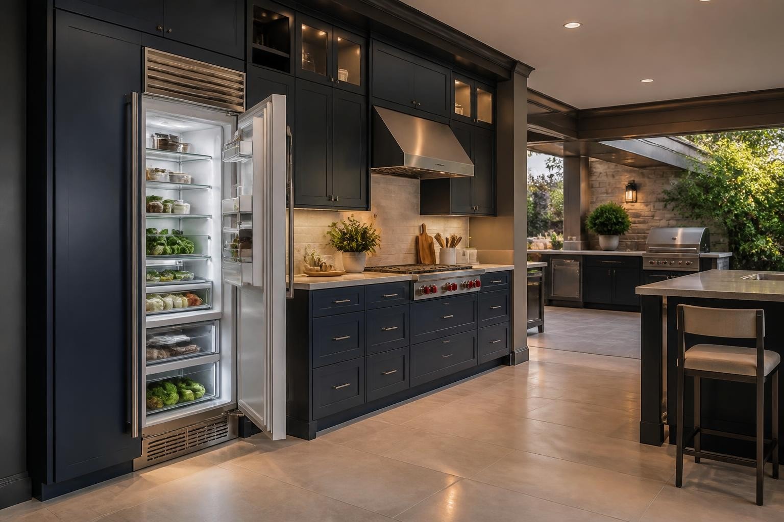 Sub-Zero Refrigeration: Luxury Kitchen Excellence