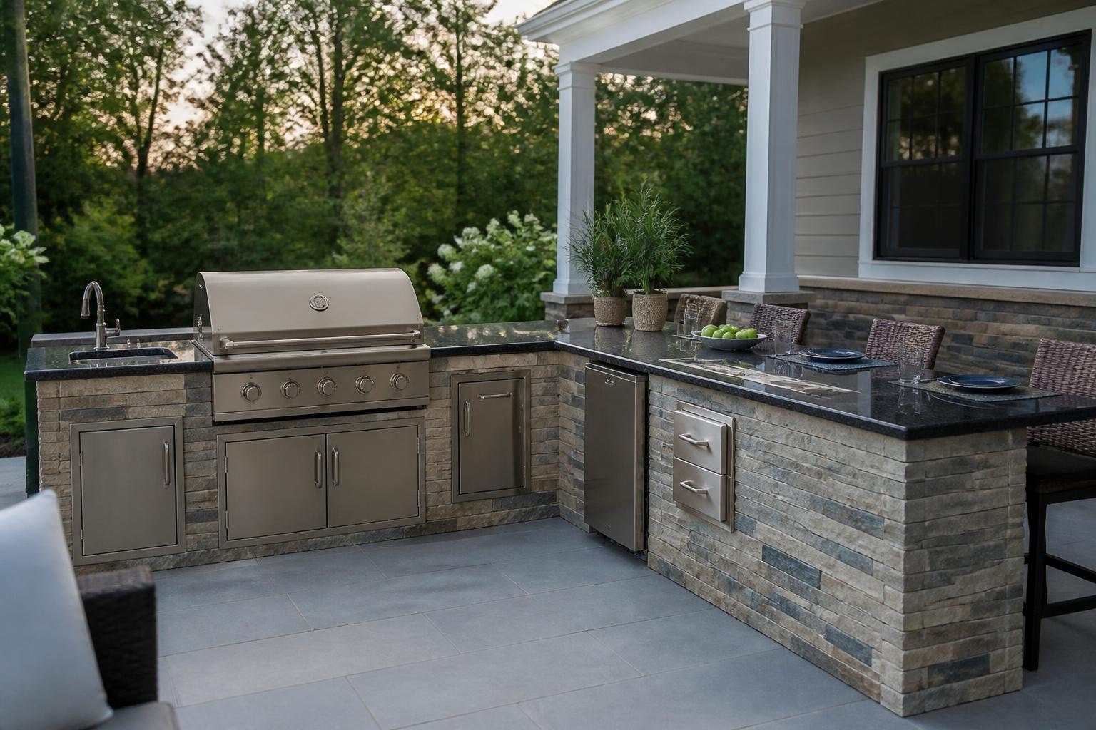 L Shaped Outdoor Kitchen: Design Guide & Layout Ideas 2026