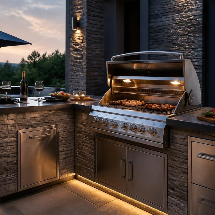 Built In BBQ Grills: A Guide to Luxury Outdoor Cooking