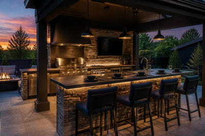 Outdoor Kitchen with Bar: The Ultimate Guide (2026)