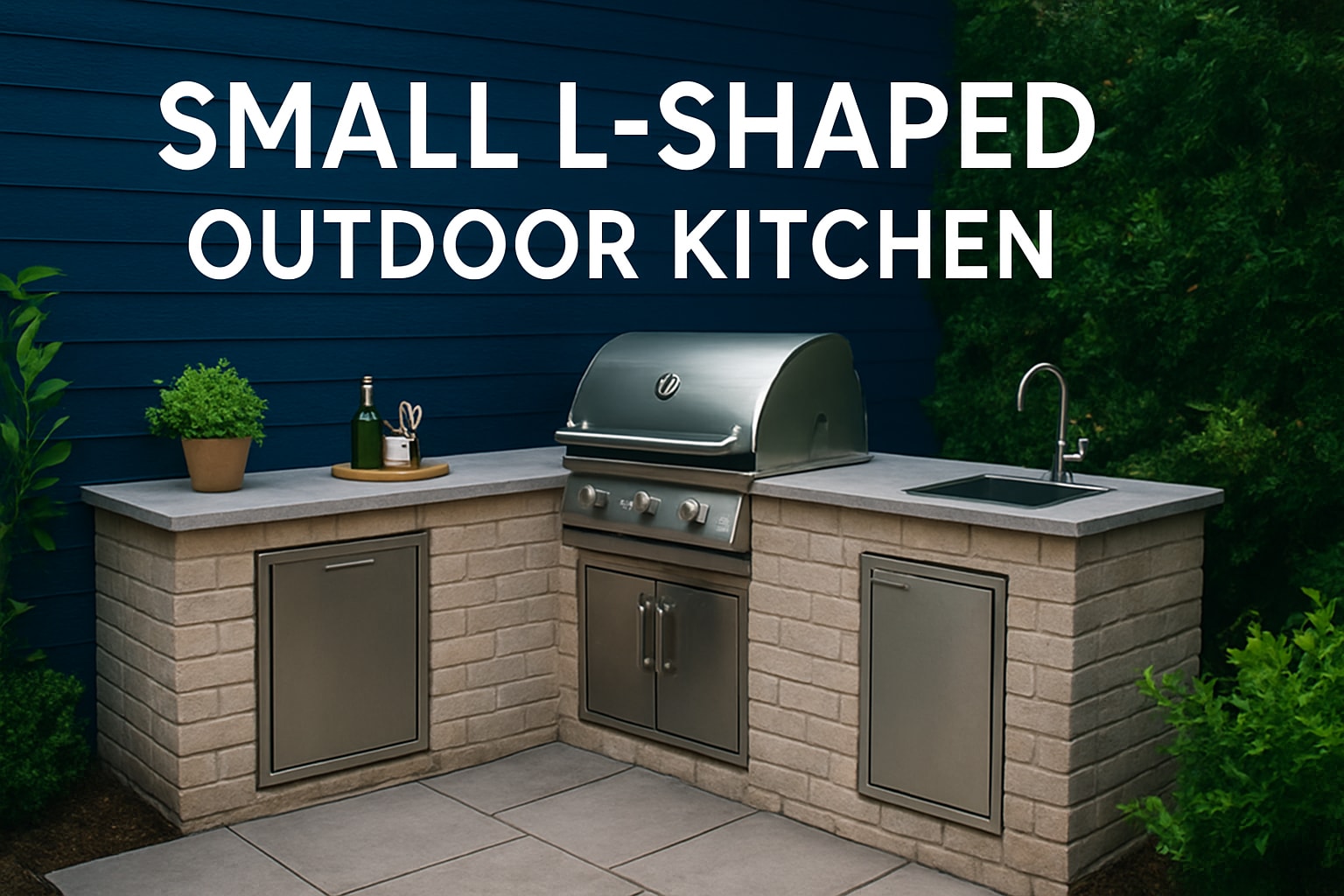 Small L Shaped Outdoor Kitchen Guide: Design Tips for 2026