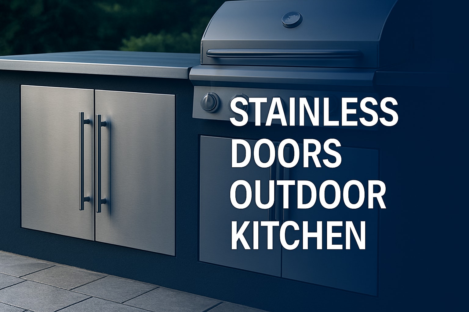 Stainless Doors Outdoor Kitchen Guide: Expert Tips 2026