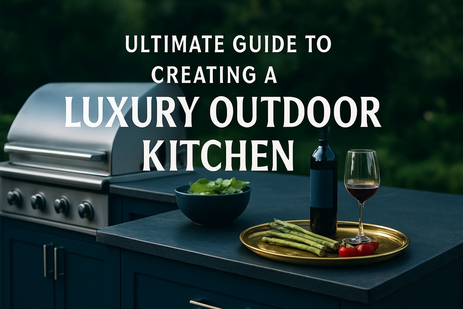The Ultimate Guide to Creating a Luxury Outdoor Kitchen 2026