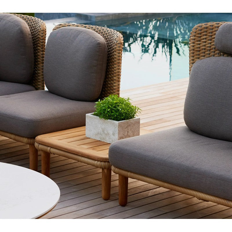 Cane-line Arch Coffee Table with Teak Table Top