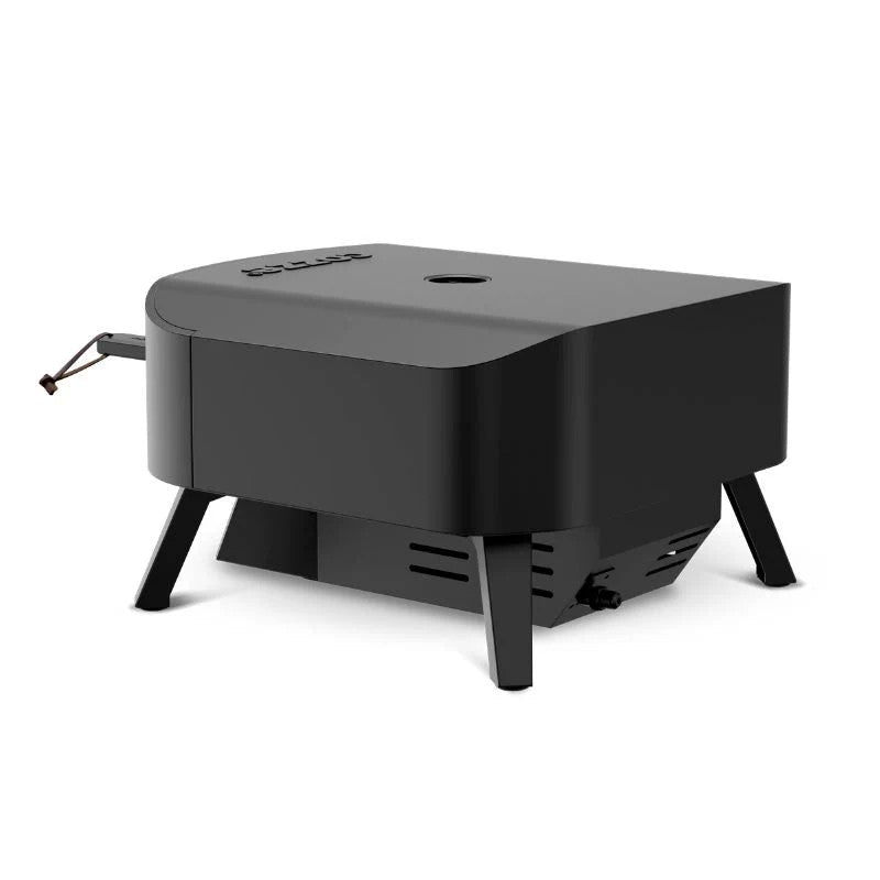 Cozze Rotate Gas Pizza Oven 13" with Cordierite Pizza Stone, Black