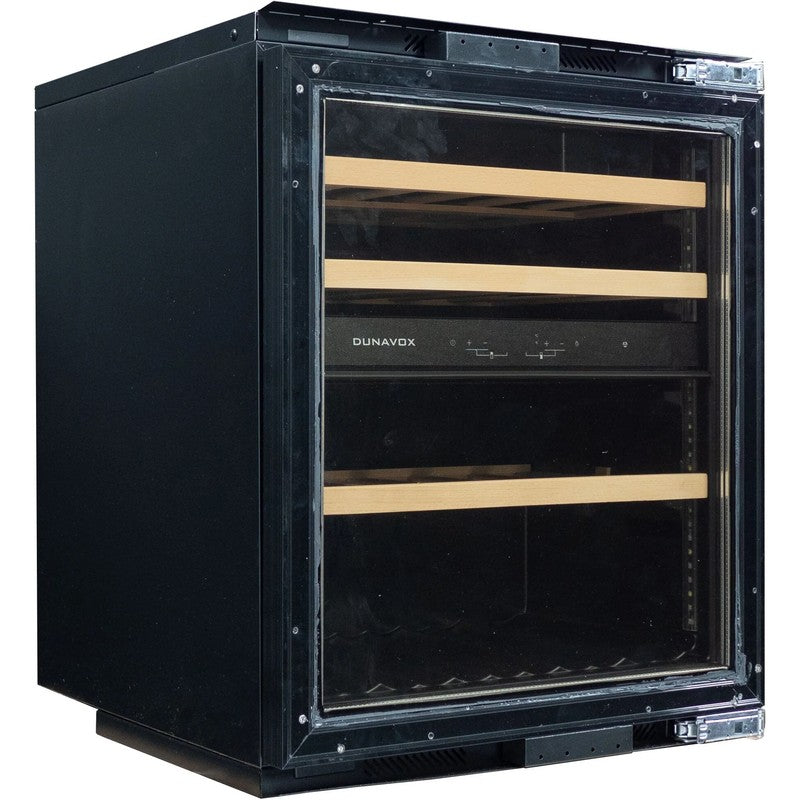 Dunavox NOBLE-32.TO Dual Zone 33 Bottle Fully Integrated Wine Cooler