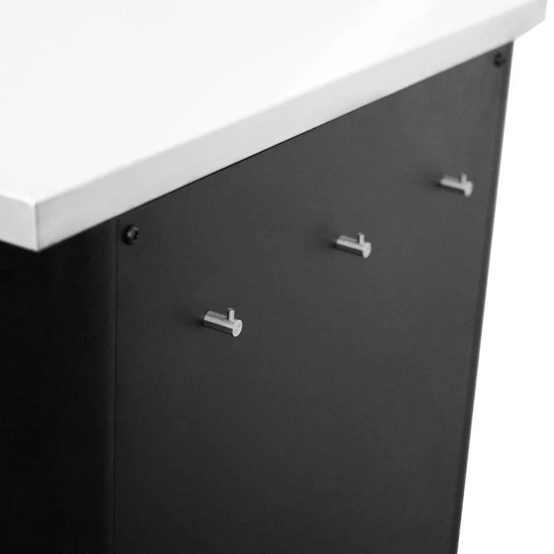 Cozze Outdoor Kitchen 90 Stainless Steel Outdoor Kitchen with Sink