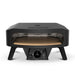 Cozze Rotate Gas Pizza Oven 17" with Pizza Door, Black