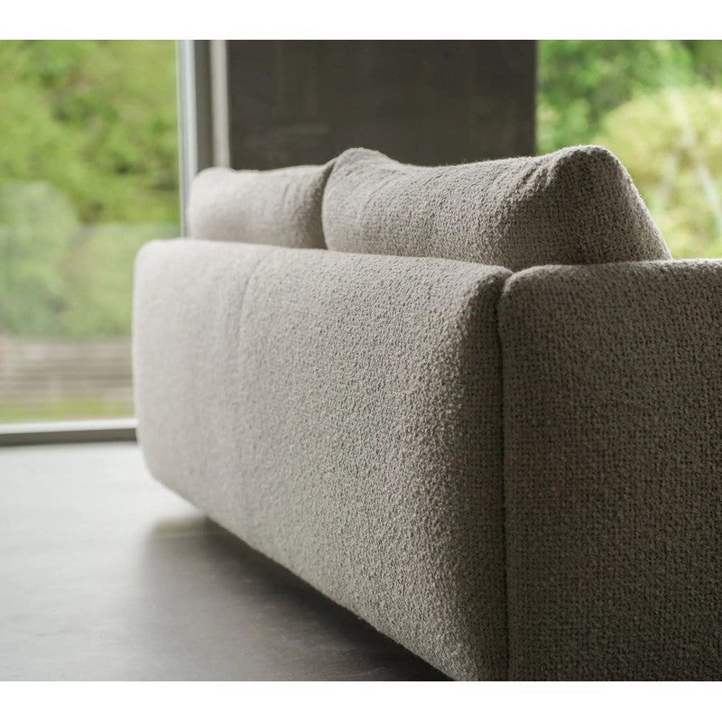 Cane-line Bloom 3-Seater Sofa with Chaise Longue, Right & Teak Legs