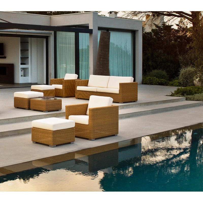 Cane-line Chester Footstool/Coffee Table