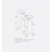 Gaggenau Vario Cooling Expressive Series RVF497190 90cm Fully Integrated Freezer with Icemaker, Dark Brushed Stainless Steel