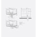 Gaggenau 400 Series AL400192 Stainless Steel Table Ventilation 90cm