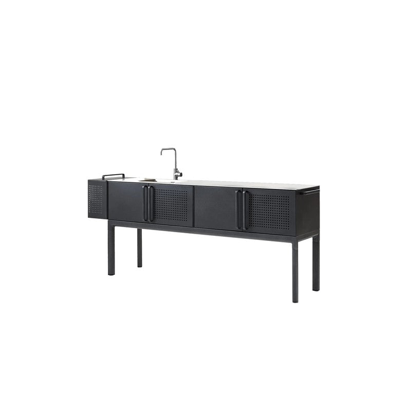 Cane-line Drop Kitchen Module with 3 Shelves