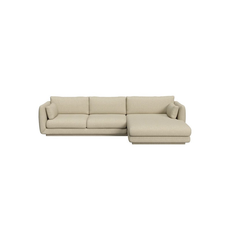 Cane-line Bloom 2-Seater Sofa with Chaise Longue, Left & Plinth