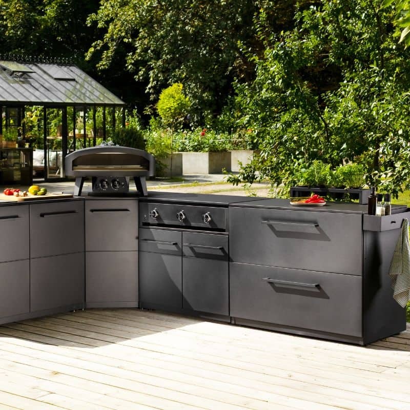 Cozze Combo 900 Enamelled Cast Iron Gas Grill