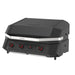 Cozze G-800 Combo Stainless Steel Gas Plancha Grill with Warming Rack